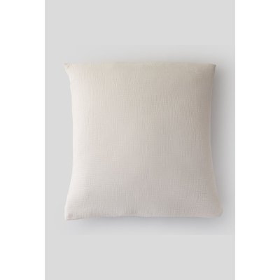 Taie carrée,  63 x 63 cm, gaze de coton bio, oekotex MONOPRIX MAISON
