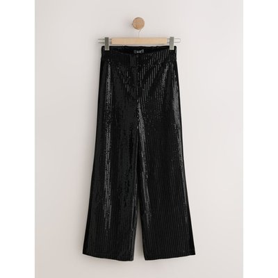 Pantalon large en velours à sequins NEXT