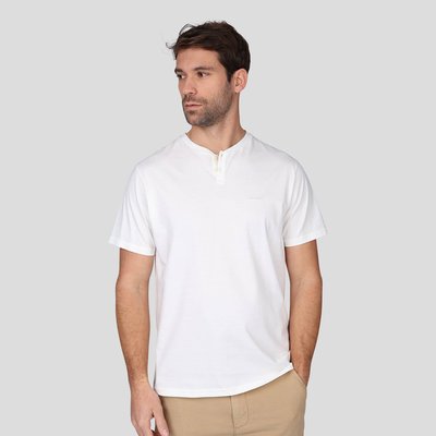 T-shirt col tunisien MISE AU GREEN