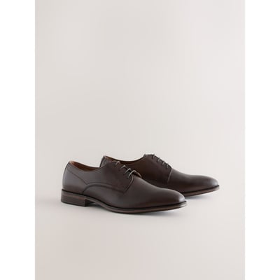 Chaussures derby en cuir saffiano NEXT