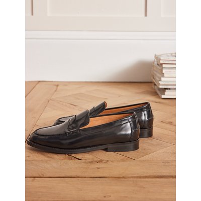 Mocassins cuir vernis CYRILLUS