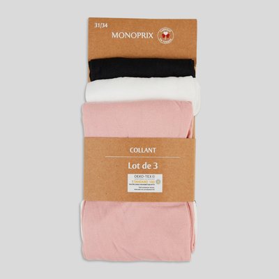 Lot de 3 paires de collants fins MONOPRIX KIDS