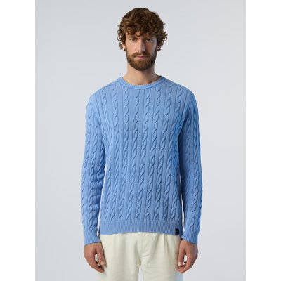 Pull-over en maille torsadée effet délavé NORTH SAILS