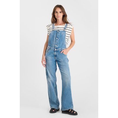 Salopette loose, large en jeans LAULY LE TEMPS DES CERISES