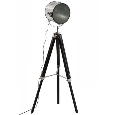 Lot de 2 Lampadaires bois et métal Ebor TOILINUX
