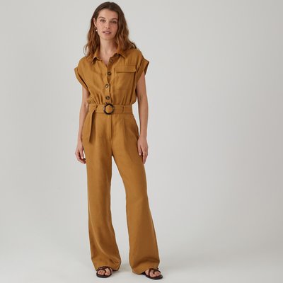 Combinaison pantalon lyocell lin, Signature ENEA LA REDOUTE COLLECTIONS