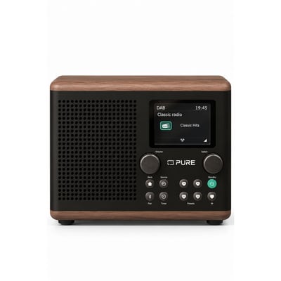Radio DAB Classic H4 Coffee Black/Walnut PURE