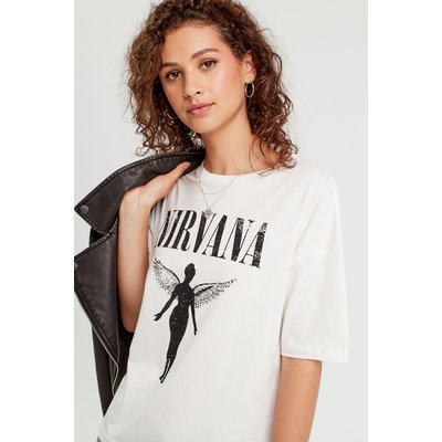T-shirt col rond Nirvana CACHE CACHE