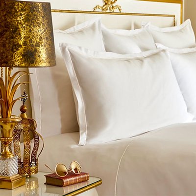 Parure de lit satin de coton 120 fils PALACE BOURDON GARNIER-THIEBAUT