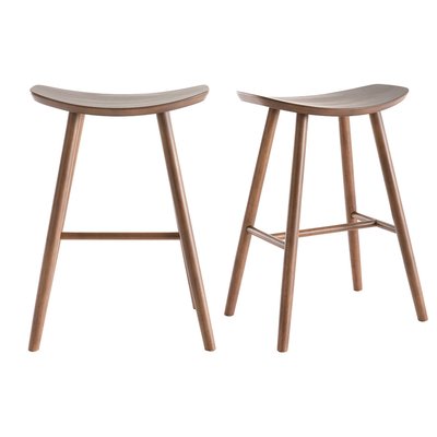 Tabourets de bar H65 cm (lot de 2) DEMORY MILIBOO