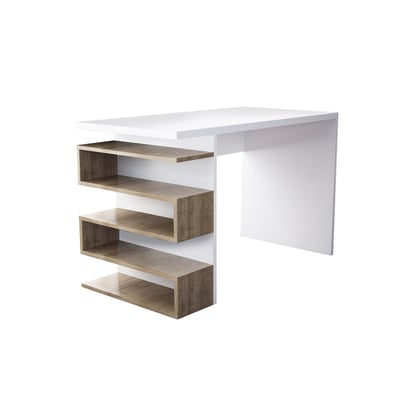 Bureau design avec rangements latéraux AARHURS TOILINUX