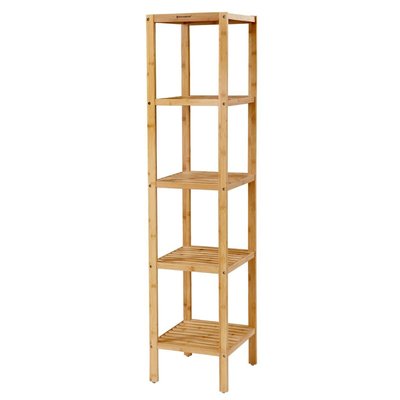 Etagère de salle de bain avec 5 tablettes - H146 cm CALICOSY