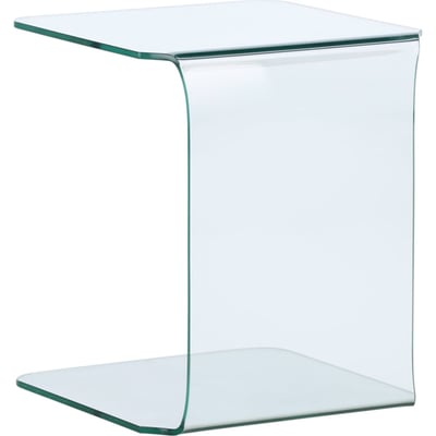Table d'appoint en verre collection AVARATIVE RECOLLECTION