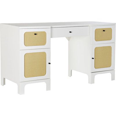 Bureau en rotin et épicéa, Home office RECOLLECTION
