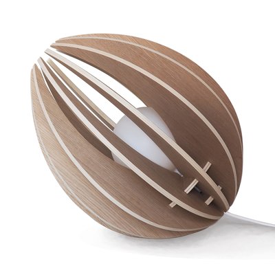 Lampe à poser chêne - FEVE GONE'S