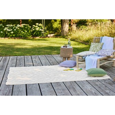 Tapis intérieur extérieur motif organique à relief , SOUL JACK ESPRIT