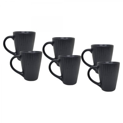 Lot de 6 mugs, design 2, SUGAR ARTIME