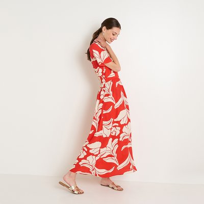 Robe longue imprimée GRAIN DE MALICE