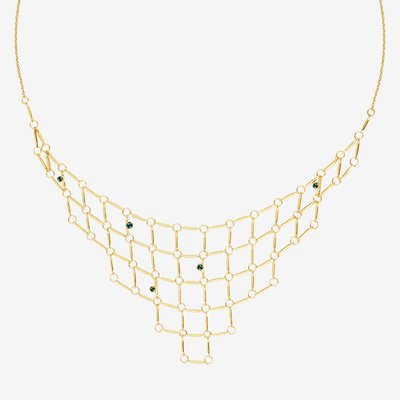 Collier doré - BARBARA CAROLINE NAJMAN