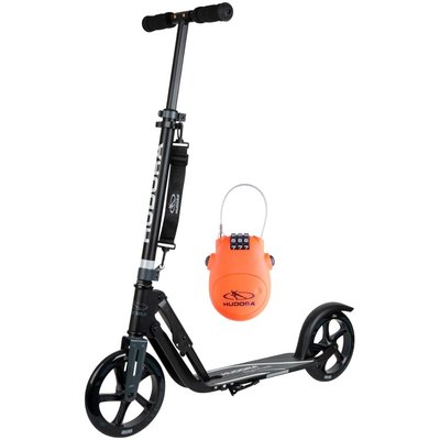 Trottinette Alluminium et Cadenas HUDORA