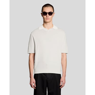 Polo col ouvert fin en maille LYLE & SCOTT
