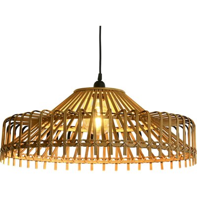 Suspension en bambou naturel style urban pour salon chaleureux RECOLLECTION