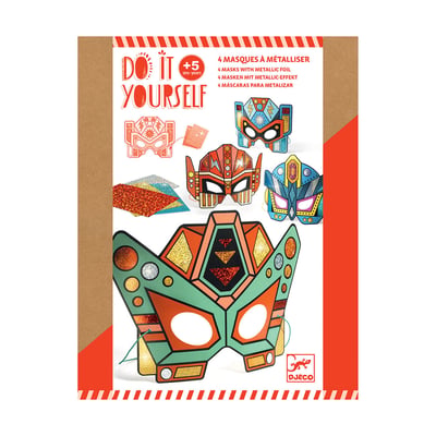 Masques DIY - Super Robots DJECO