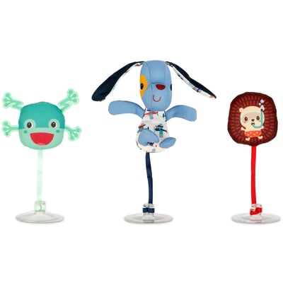 Lot de 3 jouets de bain à ventouse LILLIPUTIENS