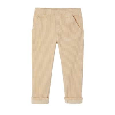 Pantalon en velours côtelé facile à enfiler VERTBAUDET
