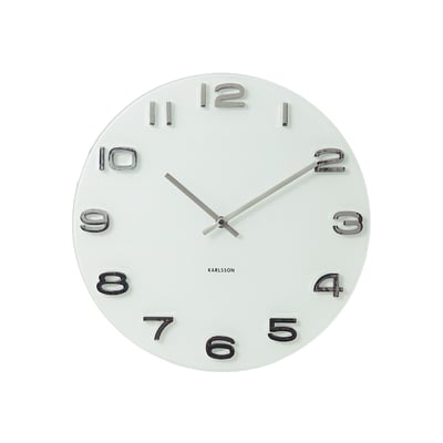 Horloge Murale Verre VINTAGE KARLSSON