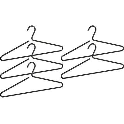 Lot de 5 Cintres en aluminium LUX WENKO
