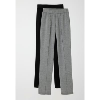 Pantalons maille milano - Lot de 2 DAMART