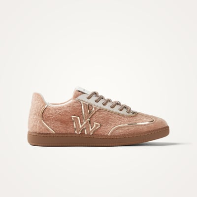 Baskets monogramme à lacets avec semelle retro AURA Initials VANESSA WU