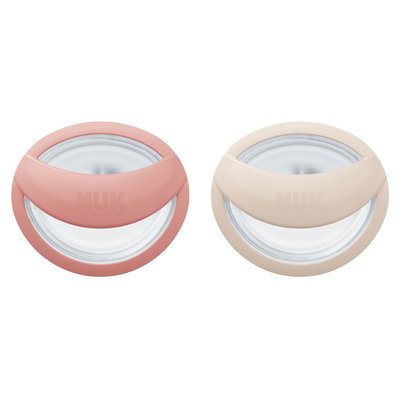 Lot de 2 Sucettes MOMMYFEEL 0-6m Blush/ Skin NUK
