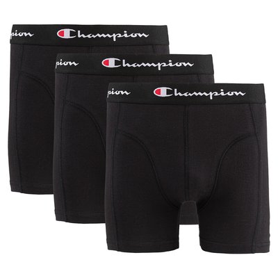 Set van 4 effen  basic boxershorts CHAMPION