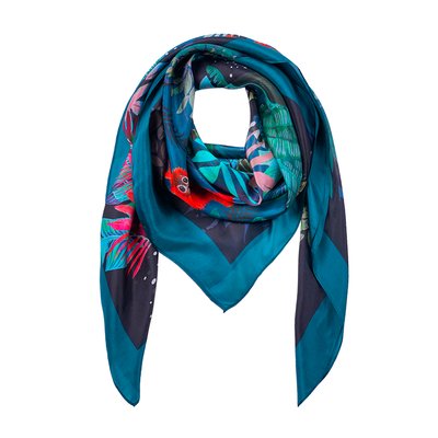 Grand foulard à motifs WINTER JUNGLE WILD