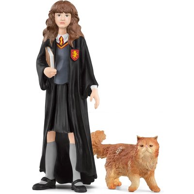 Figurine Hermione et Pattenrond SCHLEICH