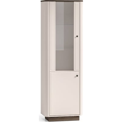 Vitrine haute VILAVIO 2 portes avec éclairage RECOLLECTION
