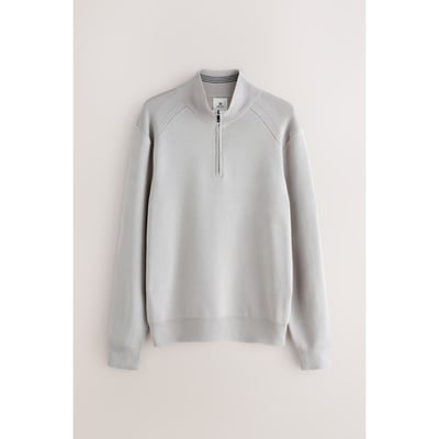 Pull slim à col zippé NEXT