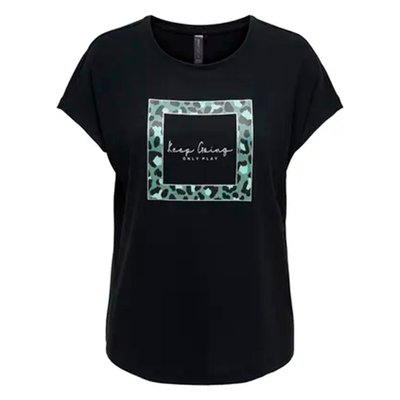 T-shirt manches courtes avec motif léopard ONLY PLAY