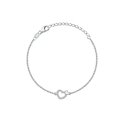 Bracelet en argent 925 et oxyde de zirconium CLEOR
