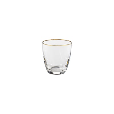 Set 6 Verres Bas avec Filet Doré Sensa, Casafina by COSTA NOVA COSTA NOVA