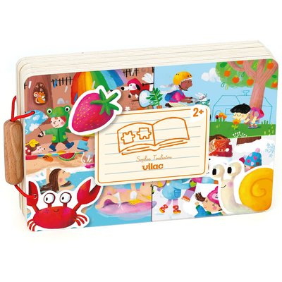 Livre puzzles en bois VILAC