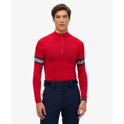 Haut sous-couche sans couture zip 1/4 SUPERDRY