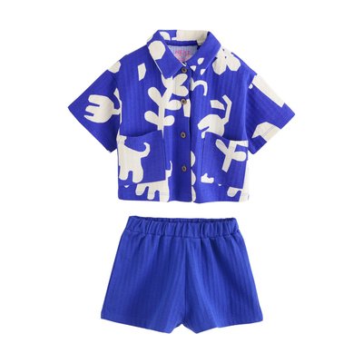 Polo manches courtes et short ensemble NEXT