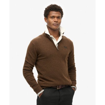 Pull à col zippé Essential SUPERDRY