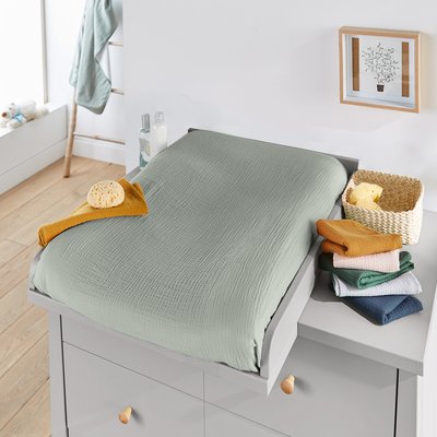 Set of 2 Kumla Cotton Muslin Changing Mat Covers LA REDOUTE INTERIEURS