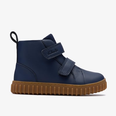 Boots Cuir Coupe Large COVE SKY T CLARKS