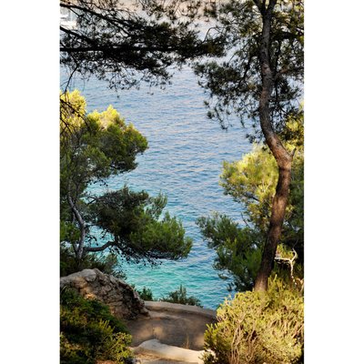 Tableau Mural Chemin Vers Les Calanques MER CEANOTHE