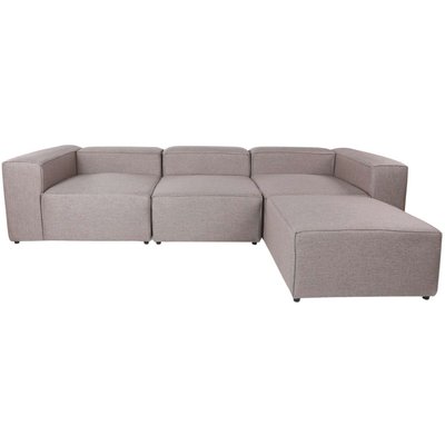 Canapé d'angle en tissu Mode Soft HANAH HOME